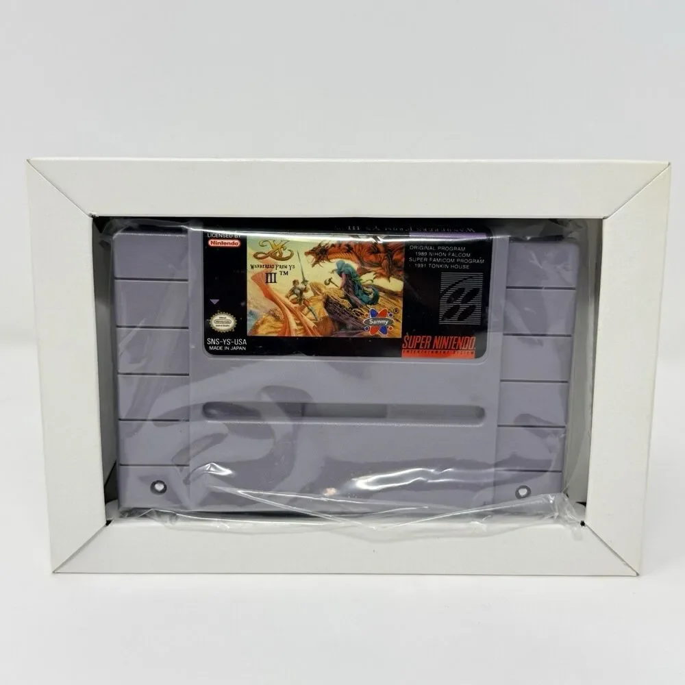 Wanderers From Ys III Nintendo Super NES SNES Complete CIB Authentic Tested